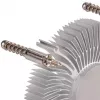 Cooler Silverstone NT09-115X Processor Cooler 9.2 cm Aluminium