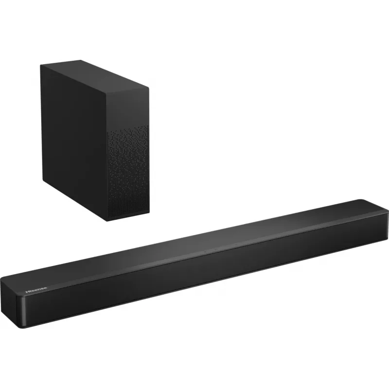 Hisense HS2100 Soundbar, 2.1 Channels, 240 W, DTS Virtual:X, Dolby Digital Plus
