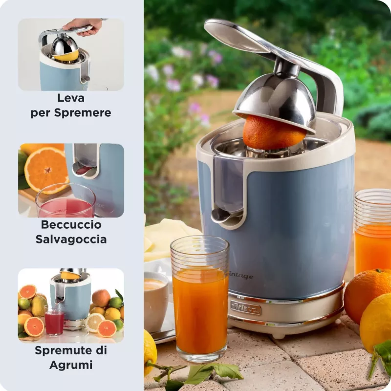 Electric Citrus Press Ariete 0413/05 0.6L 85W Blue