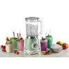 Ariete 583, Vintage Blender with 1.5 Liter glass cup, 4 Stainless Steel Blades, 4 Speeds + Pulse, 1000 Watt, Green
