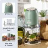 Ariete 438, Vintage Chopper, Chopper and Ice Crusher, 2 speeds, 4 stainless steel blades, 600 ml graduated cup, 400 W, Green