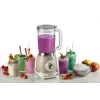 Ariete 583, Vintage Blender with 1.5 Liter glass cup, 4 Stainless Steel Blades, 4 Speeds + Pulse, 1000 Watt, Beige