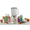 Ariete 583, Vintage Blender with 1.5 Liter glass cup, 4 Stainless Steel Blades, 4 Speeds + Pulse, 1000 Watt, Beige
