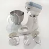 Ariete 1588 Vintage Mixer, Planetary Mixer for bread, pizza, cakes and pastries,5.5 L Capacity, 7 speeds, 2400 Watts, Pastel Blue