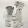 Ariete 1588 Vintage Mixer, Planetary Mixer for bread, pizza, cakes and pastries,5.5 L Capacity, 7 speeds, 2400 Watts, Pastel Beige