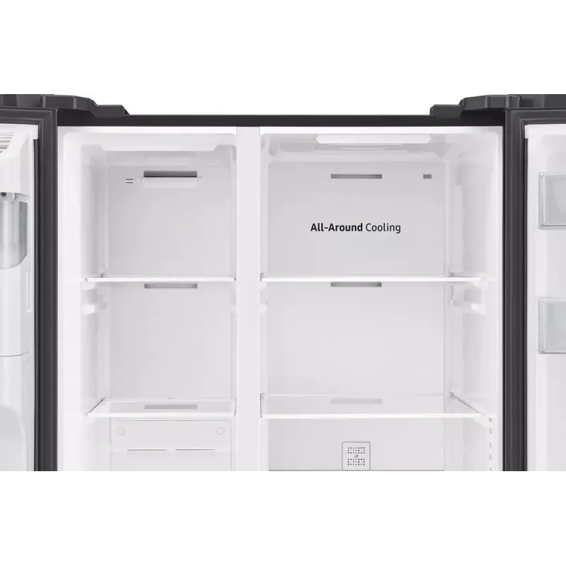 Samsung RS64DG5303B1 side-by-side refrigerator Freestanding 628 L Black, Stainless steel