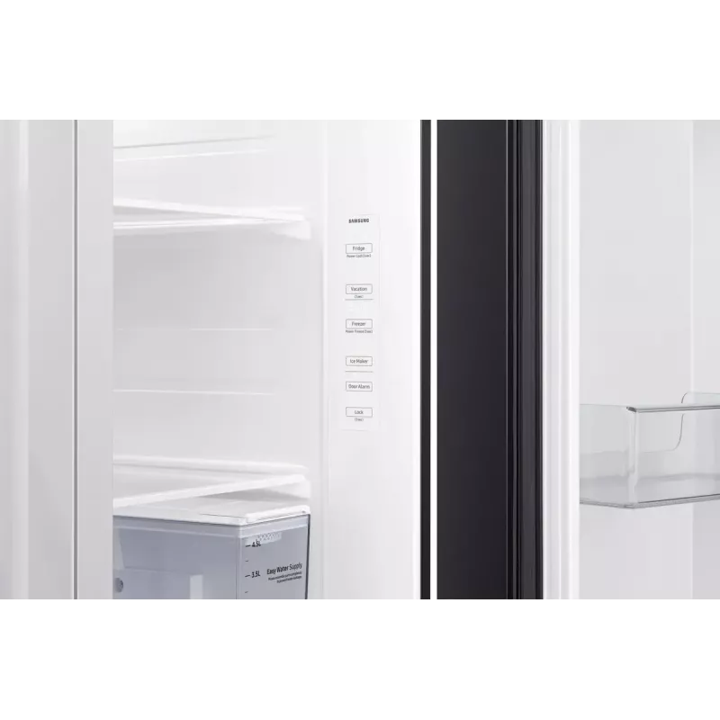 Samsung RS64DG5303B1 side-by-side refrigerator Freestanding 628 L Black, Stainless steel