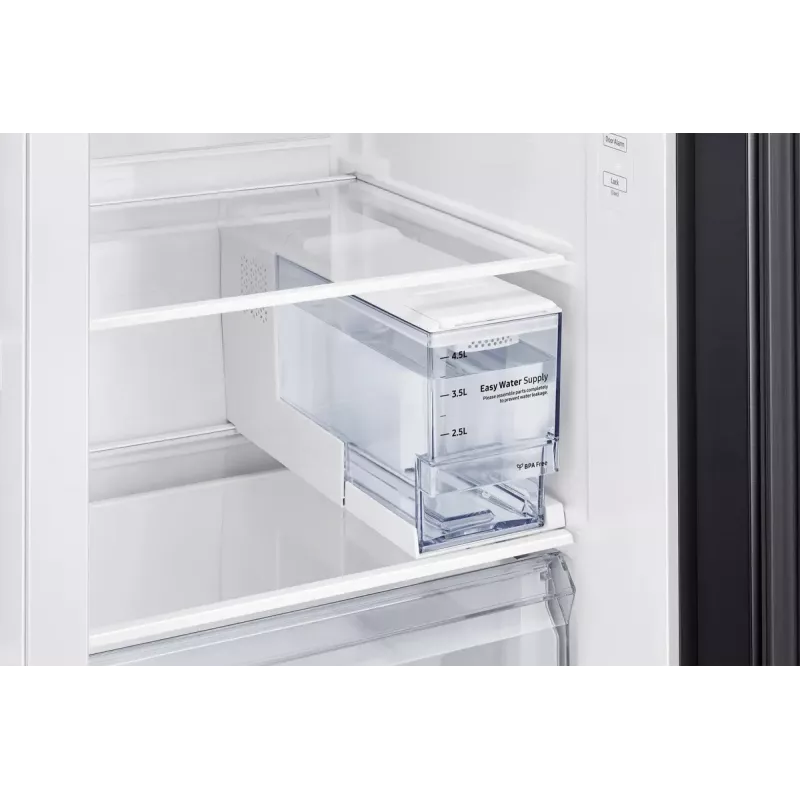 Samsung RS64DG5303B1 side-by-side refrigerator Freestanding 628 L Black, Stainless steel