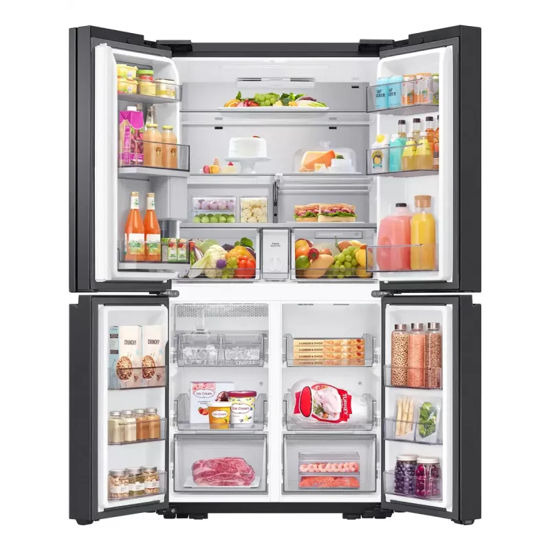 Samsung RF65DG960EB1 side-by-side refrigerator Freestanding 646 L Black