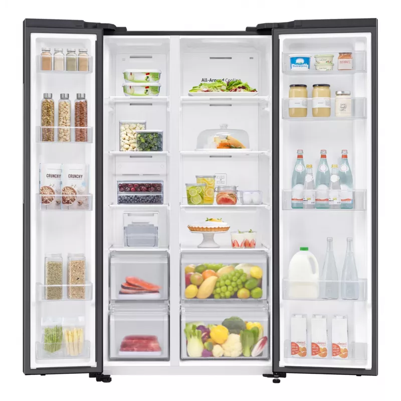 Samsung RS62DG5003B1 side-by-side refrigerator Freestanding 628 L Black