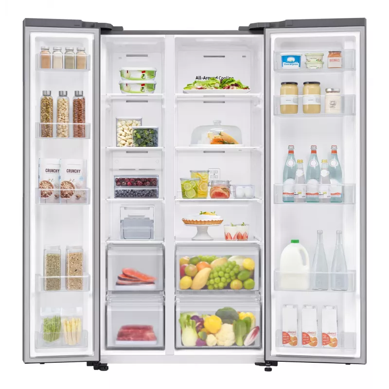 Samsung RS62DG5003S9 side-by-side refrigerator Freestanding 655 L Stainless steel
