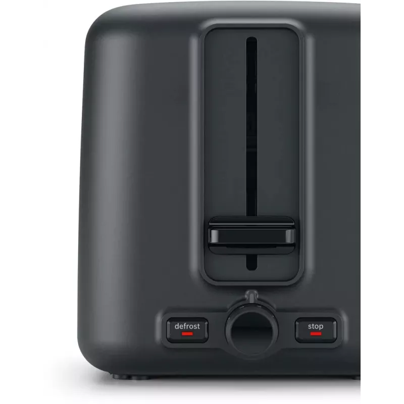 Bosch TAT3P424DE toaster 2 slice(s) 970 W Black, Red