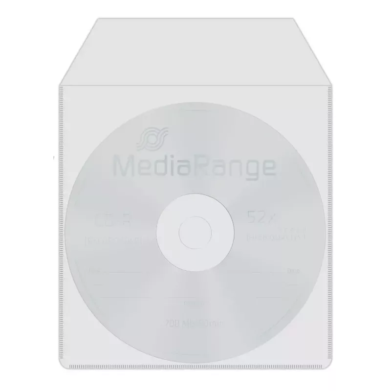 Sleeve case MediaRange BOX64 optical disc case 1 discs Grey