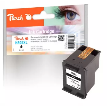 Peach H305XL ink cartridge 1 pc(s) Compatible High (XL) Yield Black