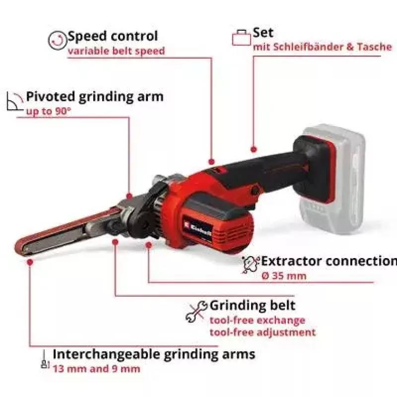 Angle Grinder Einhell TE-BF 18 Li-solo