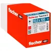 Wood construction screw FISCHER PowerFast II 10.0x100 mm flat head TX galvanized