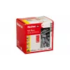 Screw & wall plug kit Fischer 567935 100 pcs Nylon 6 mm drill hole