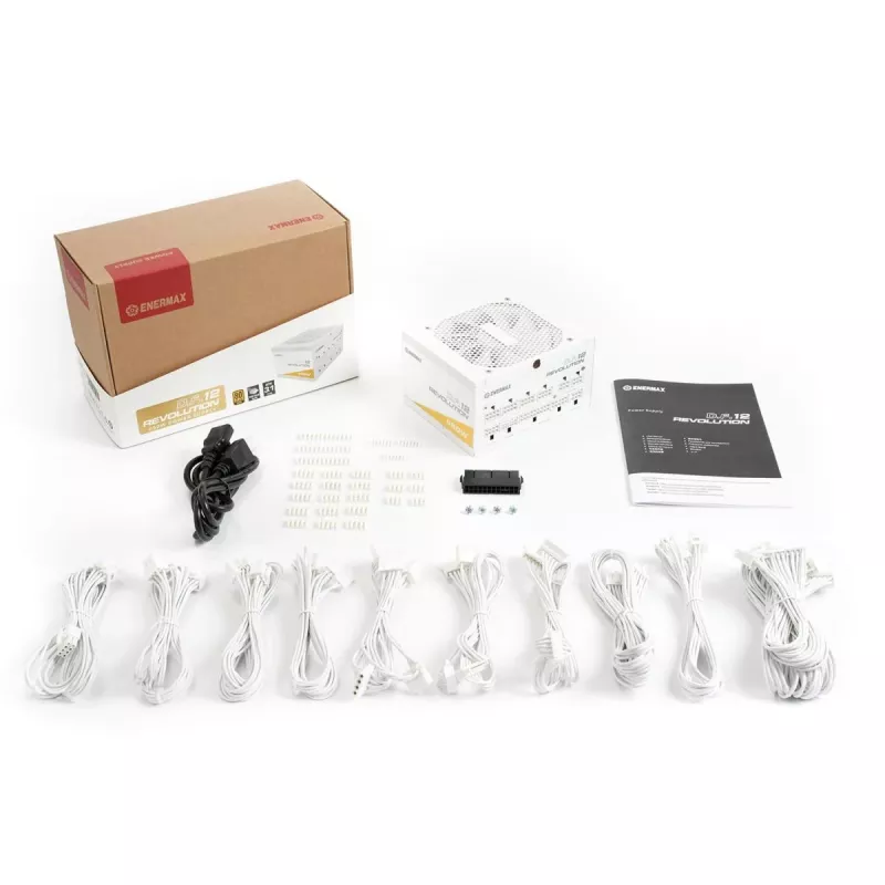 ENERMAX Power Supply Revolution D.f.12 850w 20+4 Pin ATX White