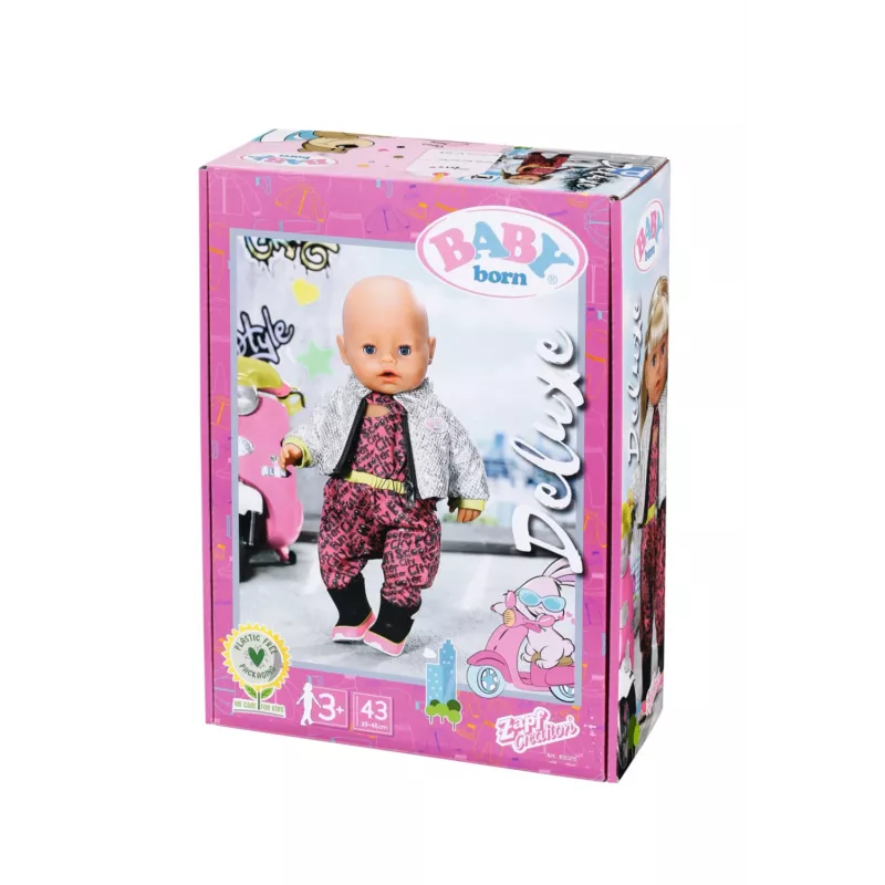 BABY born City Deluxe Scooter Combo Doll scooter