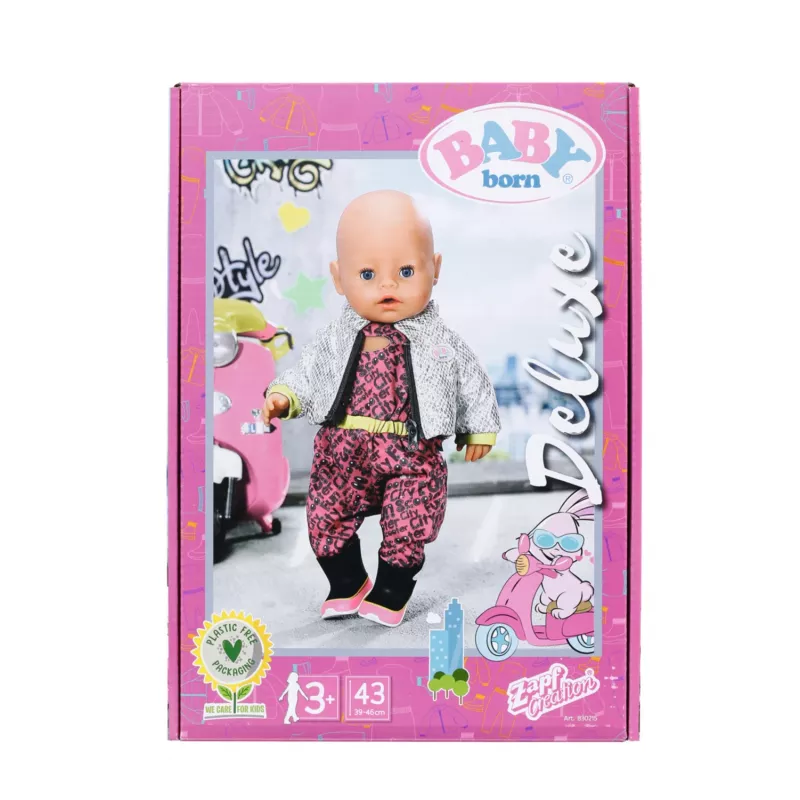 BABY born City Deluxe Scooter Combo Doll scooter