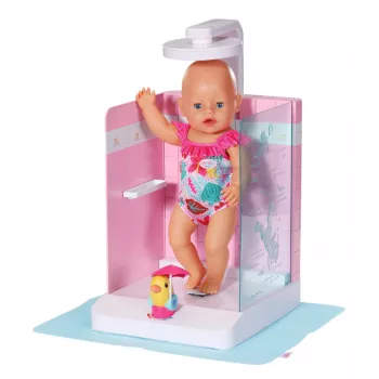 Doll bathroom BABY born Bath Walk in Shower Recommended age 3 years