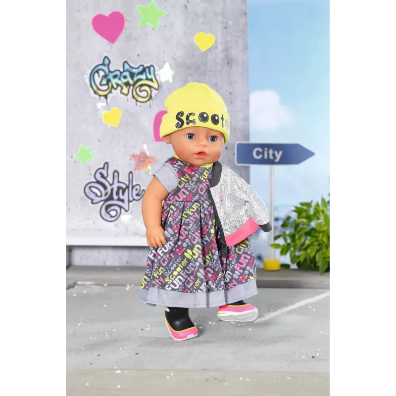 Doll clothes set BABY born City Deluxe Style 3 years and up 180 g