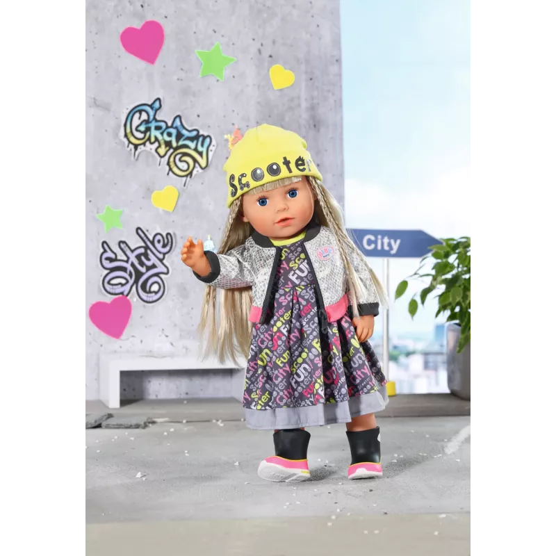 Doll clothes set BABY born City Deluxe Style 3 years and up 180 g