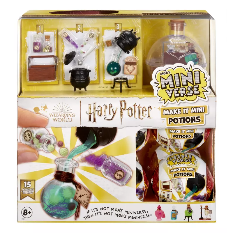 Miniverse - Harry Potter Make It Mini Potions, 8 yr(s), Multicolour, Plastic, Resin
