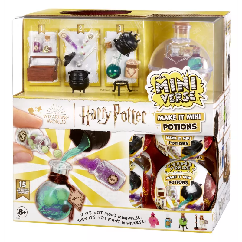Miniverse - Harry Potter Make It Mini Potions, 8 yr(s), Multicolour, Plastic, Resin