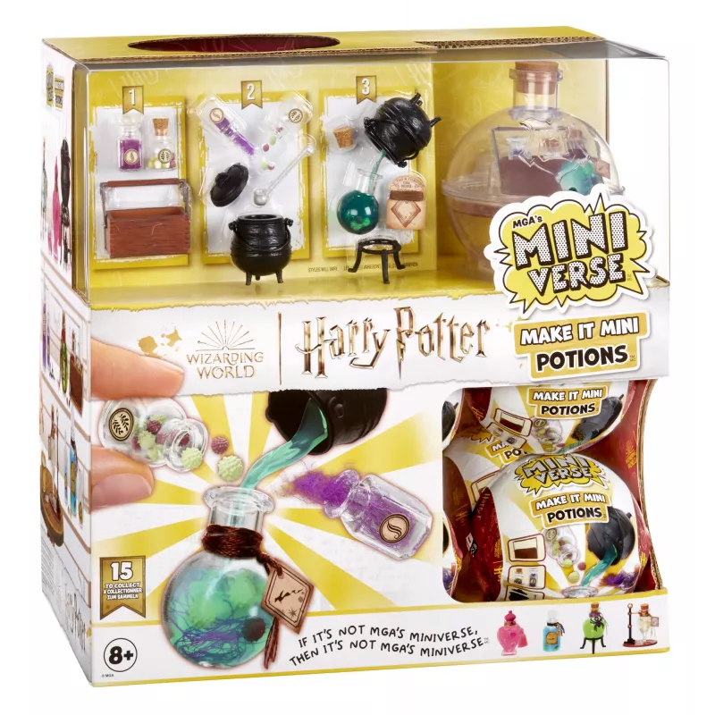 Miniverse - Harry Potter Make It Mini Potions, 8 yr(s), Multicolour, Plastic, Resin