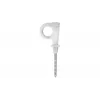 Screw hook & wall plug kit Fischer 564173 25 pcs Plastic 8 mm