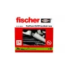Screw hook & wall plug kit Fischer 564173 25 pcs Plastic 8 mm