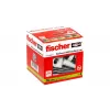 Screw hook & wall plug kit Fischer 564173 25 pcs Plastic 8 mm