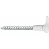 Screw hook & wall plug kit Fischer 564169 25 pcs Plastic 8 mm