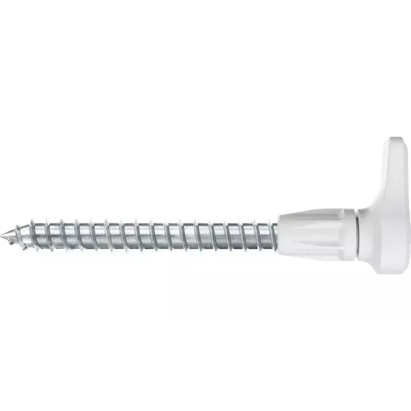 Screw hook & wall plug kit Fischer 564169 25 pcs Plastic 8 mm