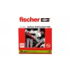 Screw hook & wall plug kit Fischer 564169 25 pcs Plastic 8 mm