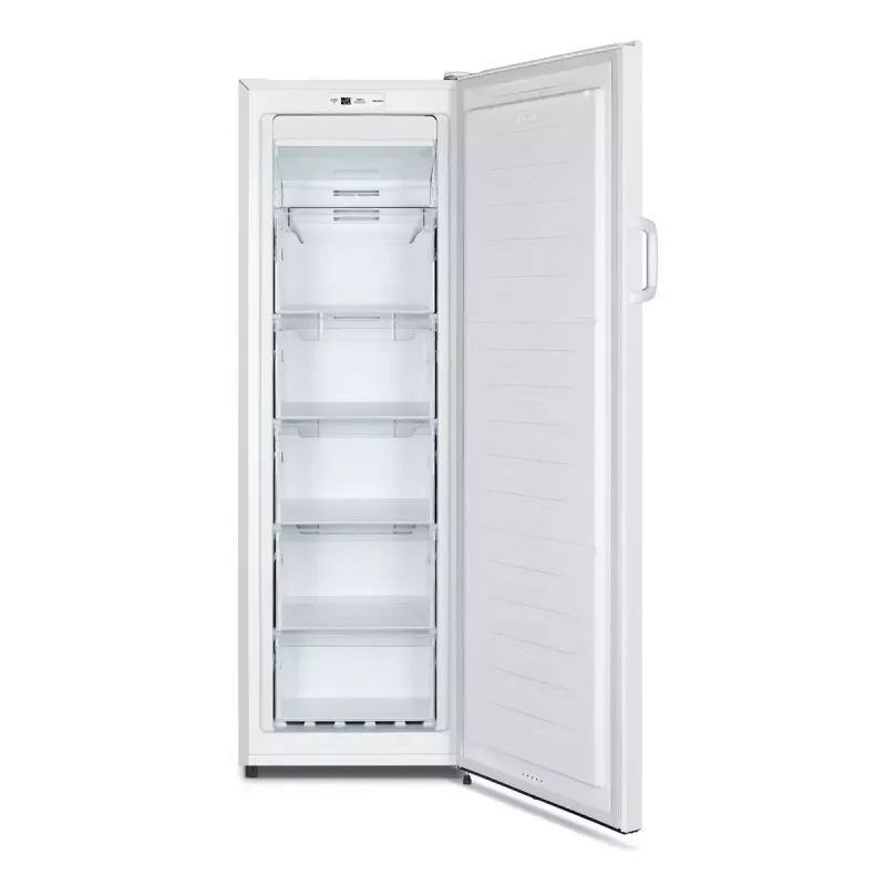 Upright freezer HISENSE FV245N4AW2 — 194 L No Frost, E class, 15 kg/24h, right hinge, white