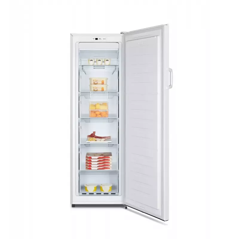 Upright freezer HISENSE FV245N4AW2 — 194 L No Frost, E class, 15 kg/24h, right hinge, white
