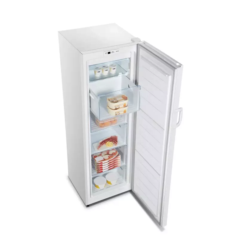 Upright freezer HISENSE FV245N4AW2 — 194 L No Frost, E class, 15 kg/24h, right hinge, white
