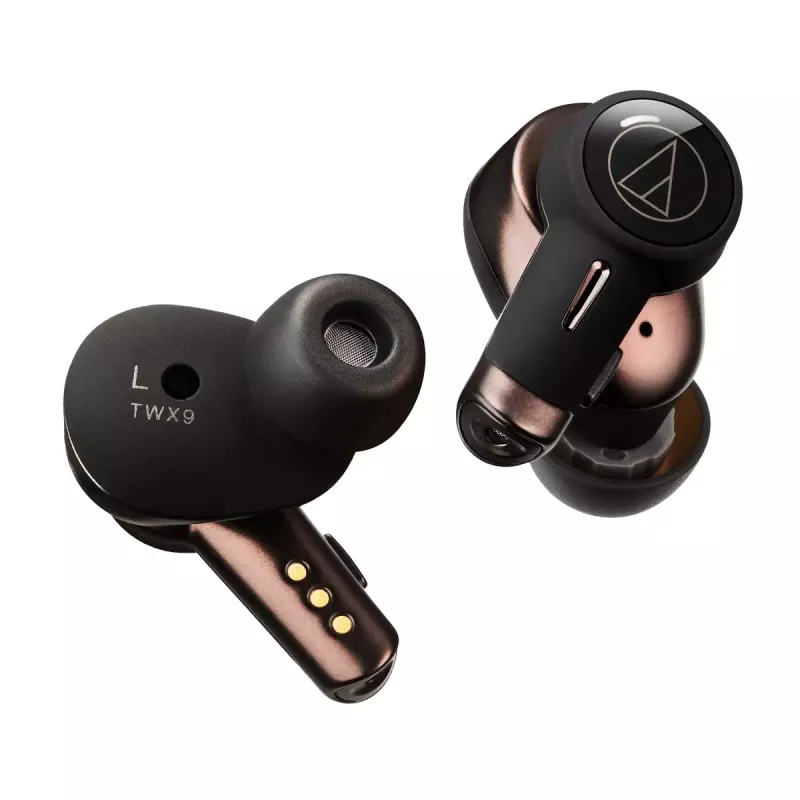 Headphones Audio-Technica ATH-TWX9 — True Wireless In‑ear TWS, 10–40000 Hz, Bluetooth, Brown
