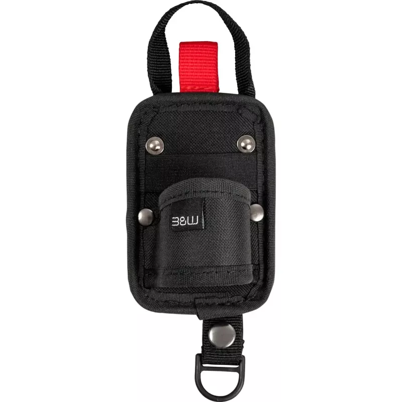 Tool Belt b&w international with modular tool pouches and storage bag, black