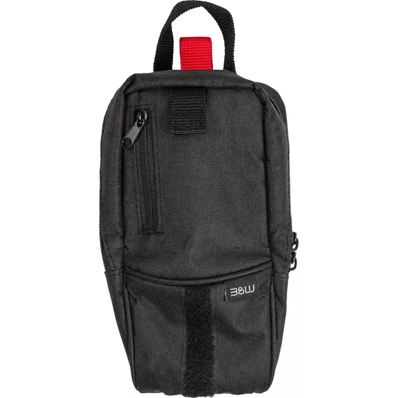 Tool Belt b&w international with modular tool pouches and storage bag, black