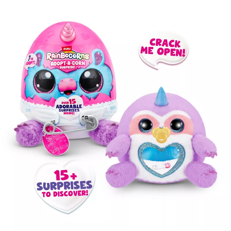 Toy figure Zuru Rainbowcorns Adopt-A-Corn Surprise — assorted collectible mini figure (assorted item)