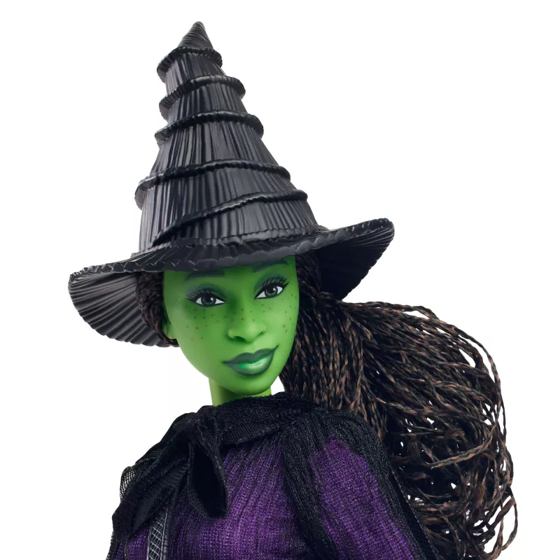 Collector doll MATTEL Wicked Deluxe Elphaba HXY38 – character figure, poseable, detailed costume