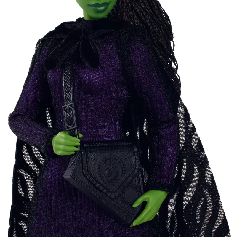 Collector doll MATTEL Wicked Deluxe Elphaba HXY38 – character figure, poseable, detailed costume