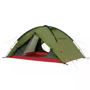 Tent High Peak Woodpecker 3 — 3-person, green-red, model N0802