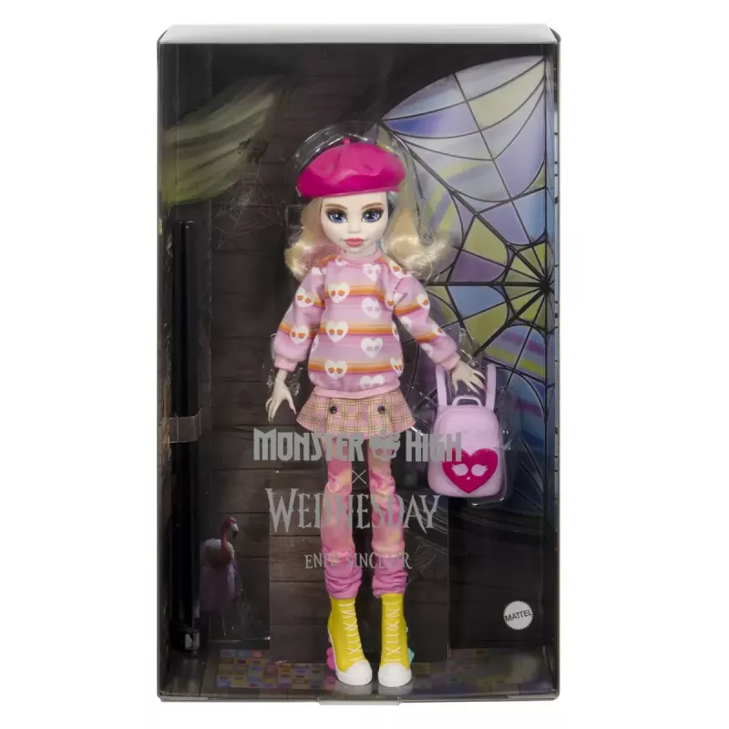 Fashion doll Mattel Monster High Wednesday Enid Sinclair Multicolour