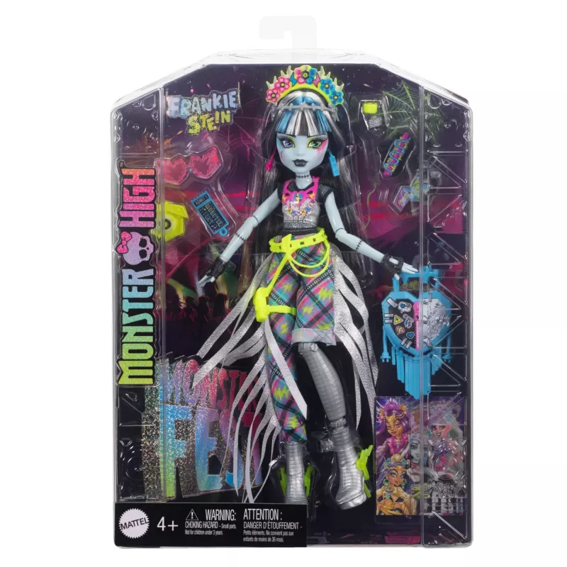 Doll MATTEL Frankie Stein Monsterfest HXH79 — Monster High collectible fashion doll