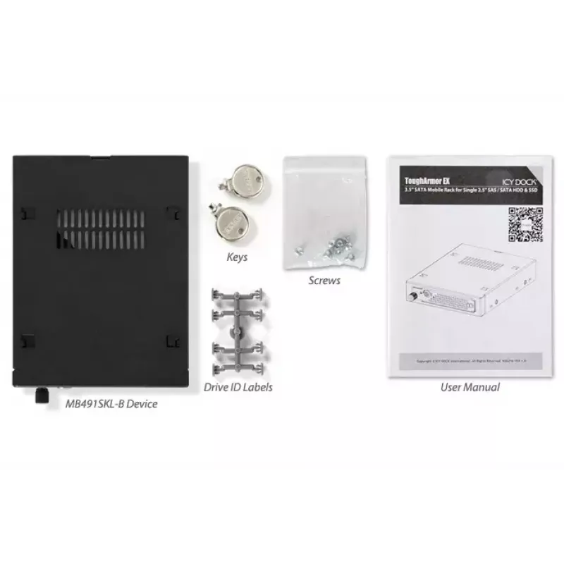 Carrier panel Icy Dock MB491SKL-B