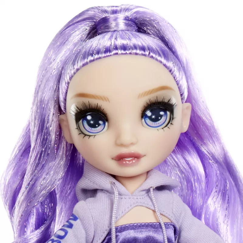 Rainbow High Sparkle & Shine Fashion Dolls- Viola (Purple), Fashion doll, Female, 4 yr(s), Boy/Girl, 280 mm, Multicolour